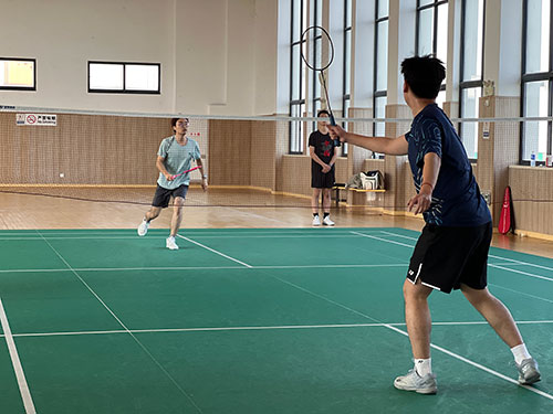 羽毛球2.jpg 躍動創力 智勝未來 | 創力集團2025年主題運動會圓滿落幕(圖5)